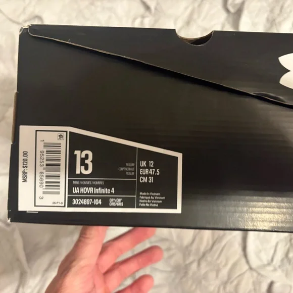 Men’s Under Armour Running Shoes Size 13 - Picture 3 of 3